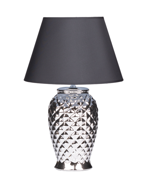 Zdjęcie: Lampa z ceramiczną podstawą i kloszem EM&EM
