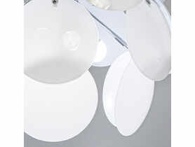 Lampa wisząca Clio 6736/3 8C WHITE GL ELEM