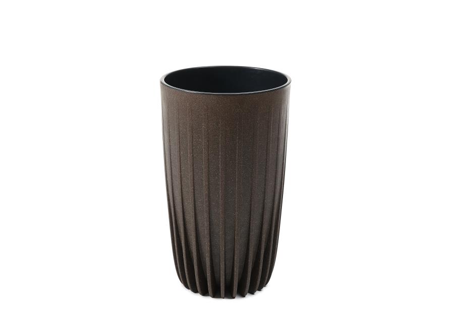 Zdjęcie: Donica wysoka Mira 250 mm Eco coffee, espresso LAMELA