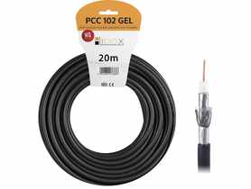 Kabel koncentryczny żelowany RG6U PCC102GEL-20 20 m LIBOX