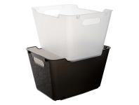 Zdjęcie: Pojemnik lifestyle-box lotta 12 L crystal grey transparent KEEEPER
