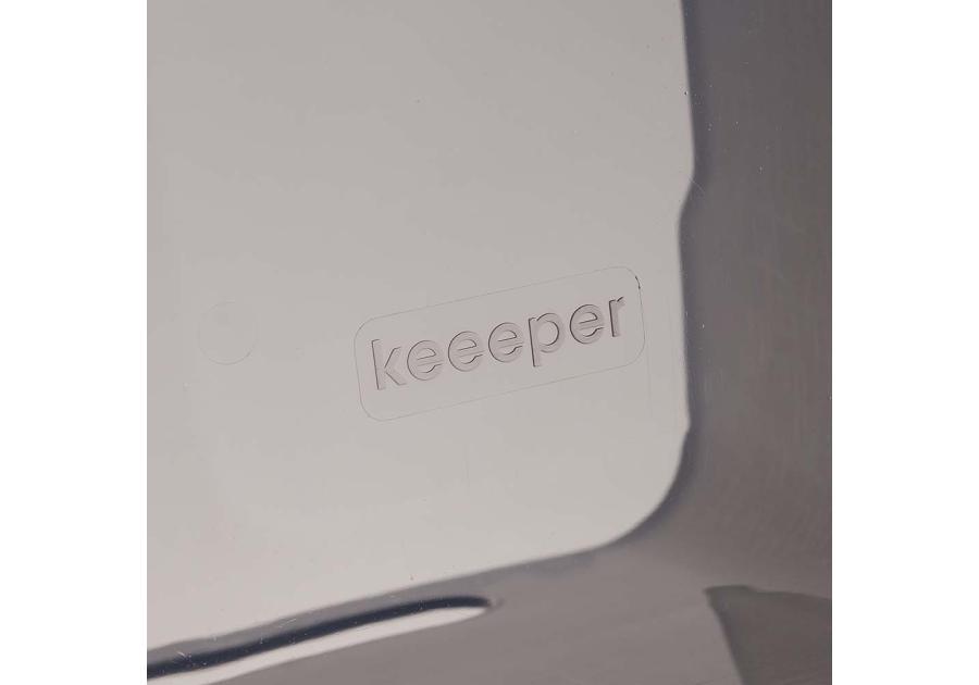 Zdjęcie: Pojemnik lifestyle-box lotta 12 L crystal grey transparent KEEEPER