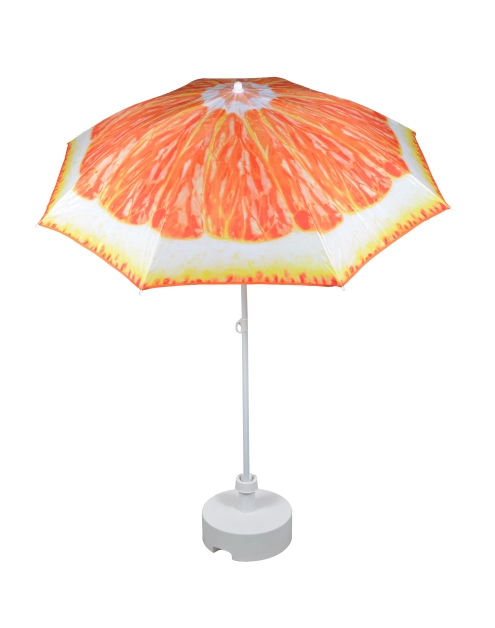 Zdjęcie: Parasol ogrodowy 180 cm poliester pomarańcza OŁER