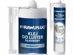 Klej do luster silikonowy bezbarwny 300 ml RAWLPLUG