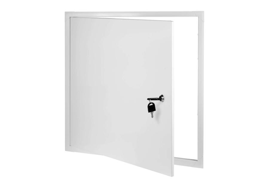 Zdjęcie: Drzwiczki metalowe 60x60 cm z zamknięciem DM104z AWENTA