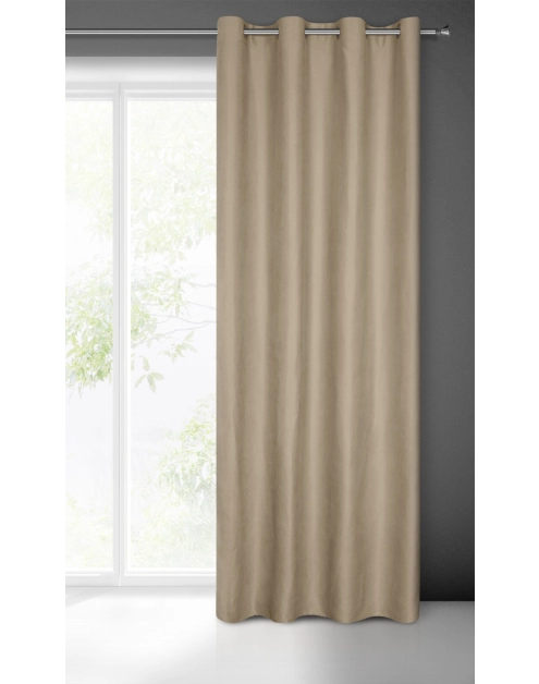 Zdjęcie: Zasłona gotowa Ada 140x250 cm kremowy EUROFIRANY