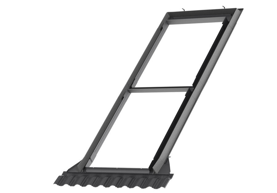 Zdjęcie: Kołnierz kombi EKW 0007E profilowany element górny, 78x140 cm VELUX