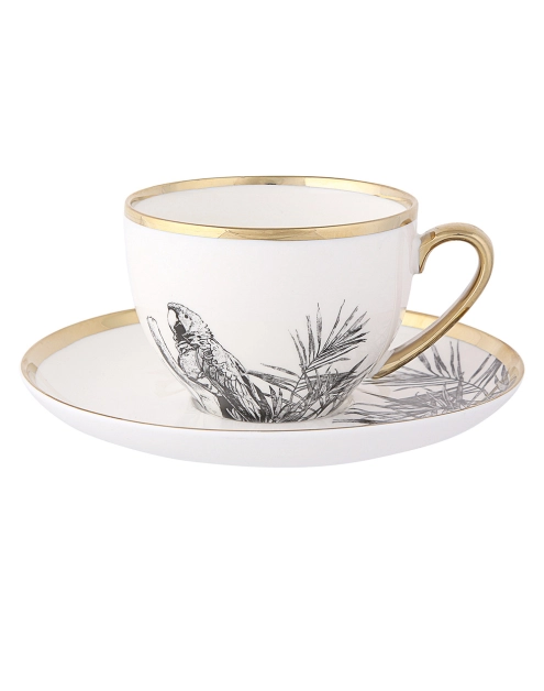 Zdjęcie: Zestaw filiżanka 200 ml ze spodkiem 15,5 cm i talerzem deserowym 15 cm Paradise ALTOMDESIGN