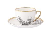 Zdjęcie: Zestaw filiżanka 200 ml ze spodkiem 15,5 cm i talerzem deserowym 15 cm Paradise ALTOMDESIGN