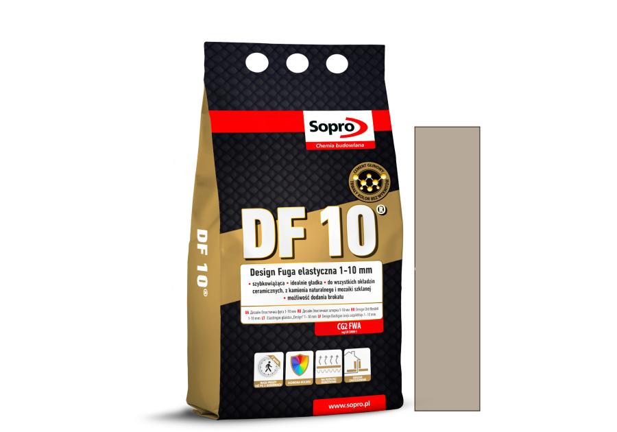 Zdjęcie: Fuga elastyczna Design DF10 1-10 mm chłodny beż 1085A SOPRO
