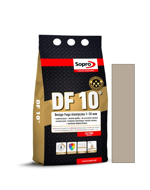 Zdjęcie: Fuga elastyczna Design DF10 1-10 mm chłodny beż 1085A SOPRO