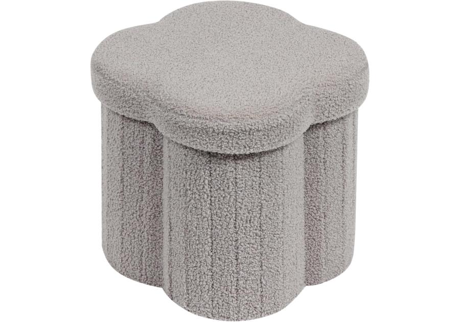 Zdjęcie: Pufa Filo tkanina baranek szary TS INTERIOR