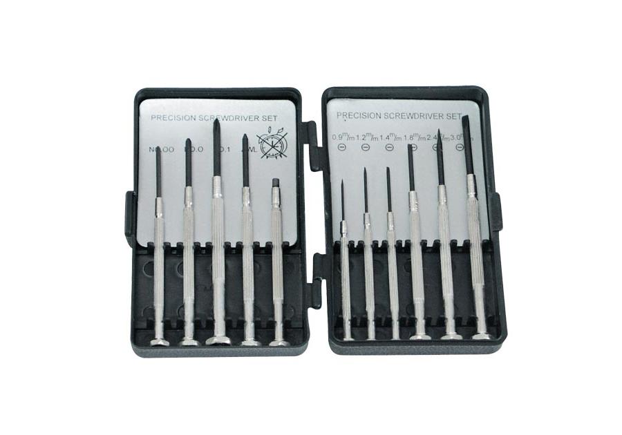 Zdjęcie: Wkrętaki zegarmistrzowskie 11 szt. MEGA