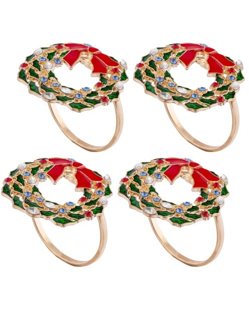 Zdjęcie: Komplet obrączek na serwetki Wianek 4 szt. ALTOMDESIGN