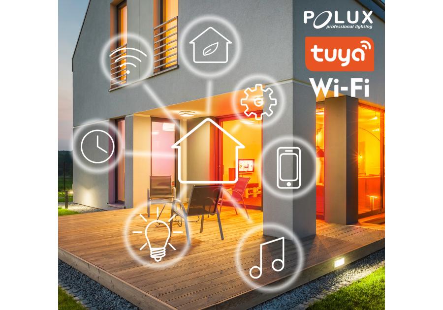 Zdjęcie: Pasek WiFi 5 m 4000K+RGB IP65 music Tuya POLUX