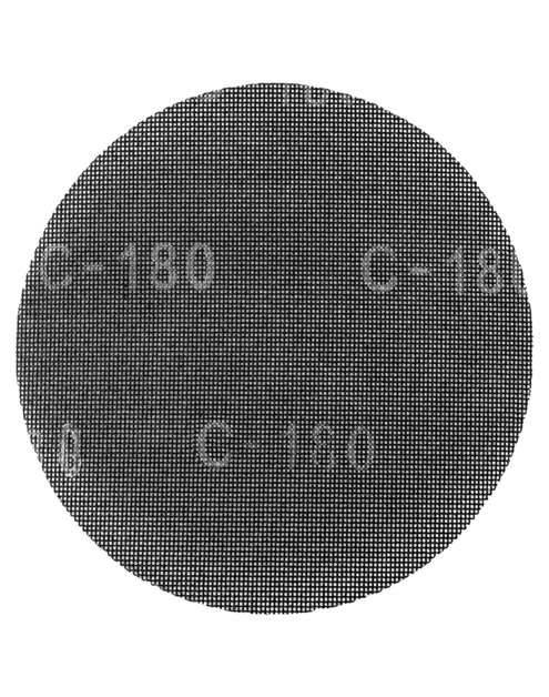 Zdjęcie: Siatka ścierna na rzep, 225 mm, K180, do szlifierki 59G260, 10 sztuk GRAPHITE