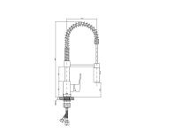 Zdjęcie: Bateria zlewozmywakowa Dokos chrom INVENA