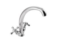 Zdjęcie: Bateria umywalkowo-zlewkozmywakowa Roma chrom INVENA