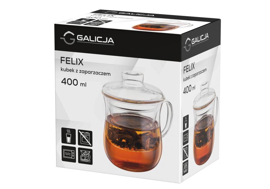 Zdjęcie: Kubek z zaparzaczem Felix 400 ml 40062 GALICJA