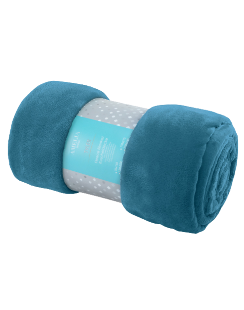 Zdjęcie: Koc Tyler indigo 70x150 cm AMELIA HOME