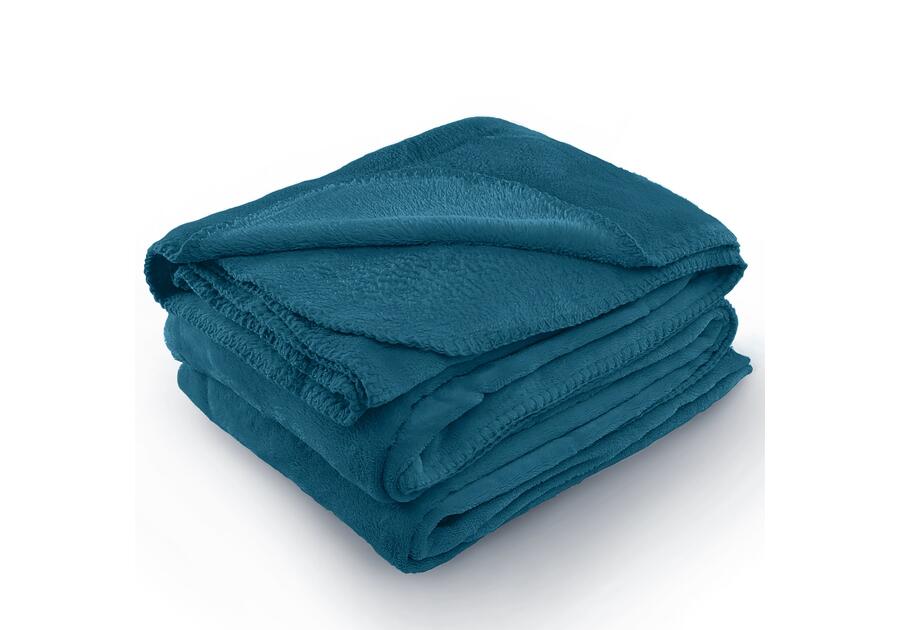 Zdjęcie: Koc Tyler indigo 70x150 cm AMELIA HOME