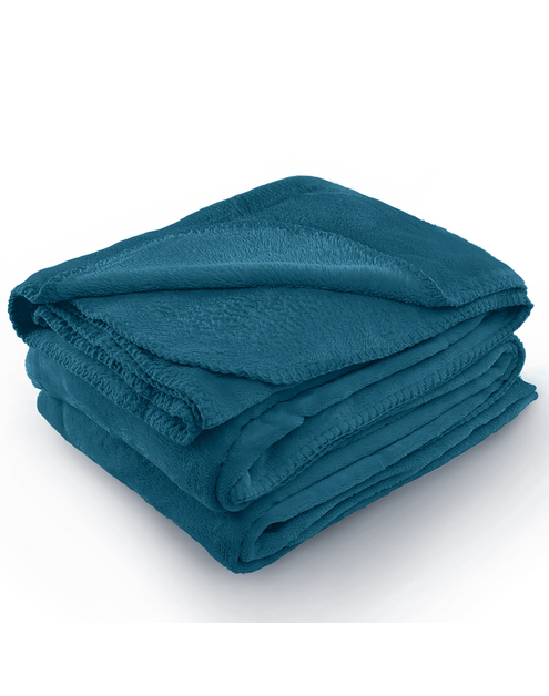 Zdjęcie: Koc Tyler indigo 70x150 cm AMELIA HOME