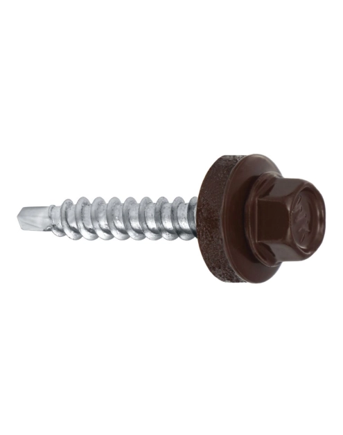 Zdjęcie: Wkręty do blachy farmery 4,8x55 mm brązowe WKRĘT-MET