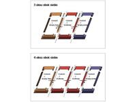 Zdjęcie: Kołnierz kombi EKS 0002E płaski element środkowy, 78x118 cm VELUX