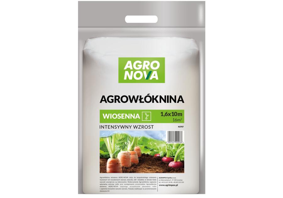 Zdjęcie: Agrowłóknina osłaniająca wiosenna biała 1,6 x 10 m AGRO-NOVA