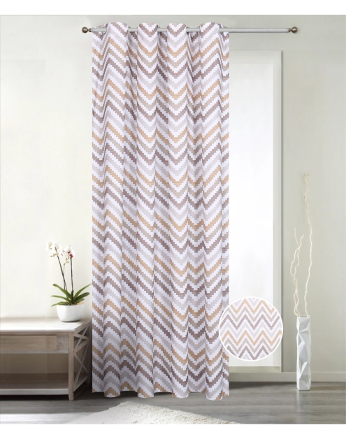 Zdjęcie: Zasłona dekoracyjna Karim 140x250 cm CKR/LASHER