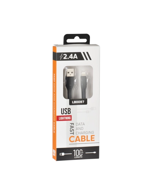 Zdjęcie: Kabel USB - Lightning fast charging 1m LB0097 LIBOX