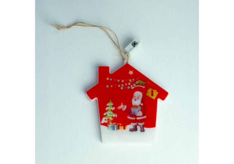 Zdjęcie: Zawieszka świąteczna LED Domek VOLTENO