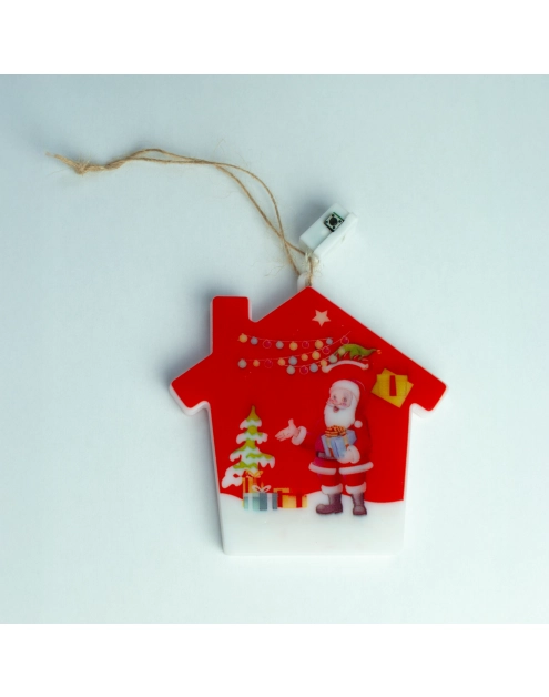 Zdjęcie: Zawieszka świąteczna LED Domek VOLTENO
