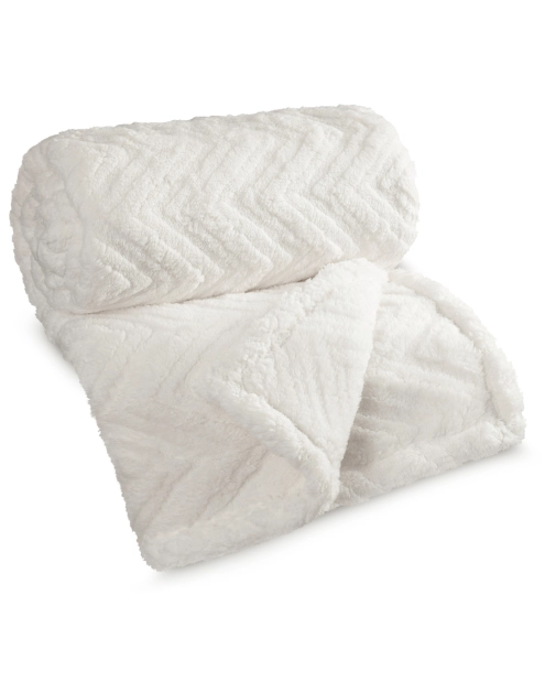 Zdjęcie: Koc Jodła 150x200 cm kremowy EUROFIRANY