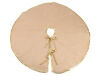 Zdjęcie: Sukienka z juty pod choinkę 90 cm naturalna TIN TOURS