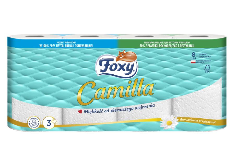 Zdjęcie: Papier toaletowy Camilla New 8 szt. FOXY