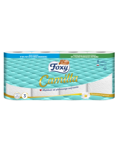 Zdjęcie: Papier toaletowy Camilla New 8 szt. FOXY