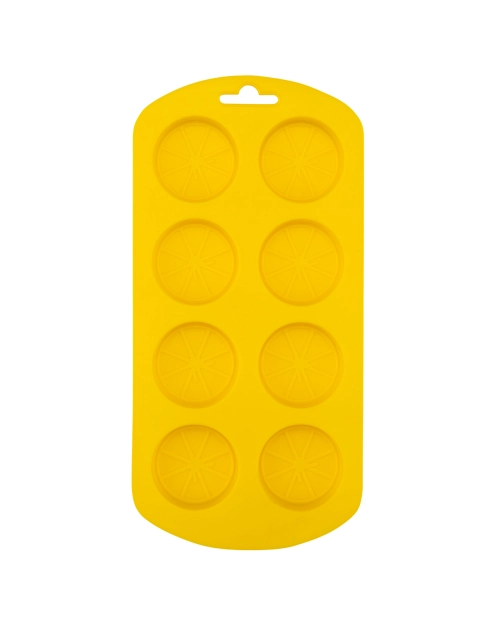Zdjęcie: Forma do lodu silikonowa cytrusy 24x12 cm żółta ALTOMDESIGN