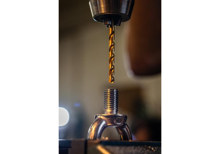 Zdjęcie: Wiertło do metalu Inox HSS-E TiN 3.2 mm DIN338, 2 sztuki STALCO PERFECT