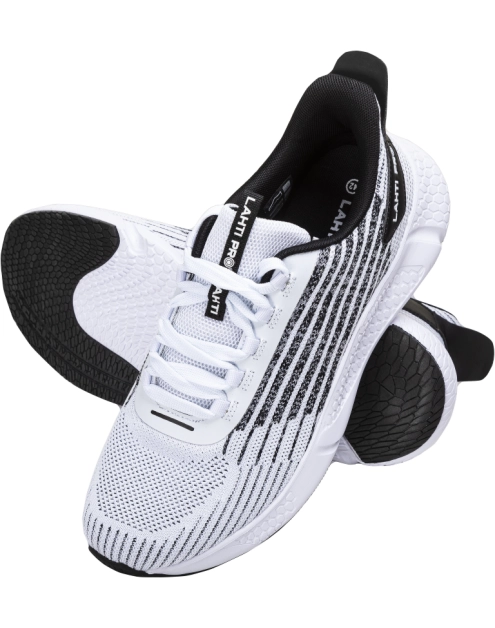 Zdjęcie: Półbuty z dzianiny 3d biało-czarne, "40", LAHTI PRO