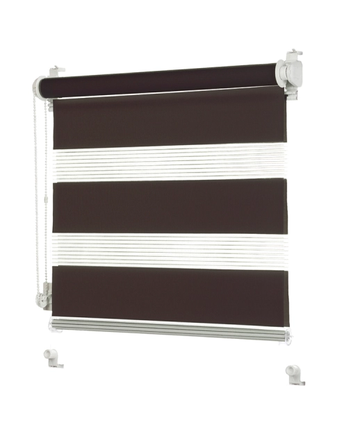 Zdjęcie: Roleta 80x140 cm Zebra II czarny DECODESIGN