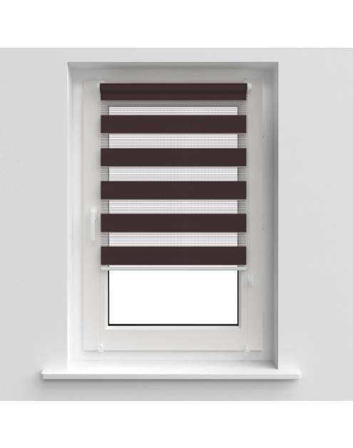 Zdjęcie: Roleta 80x140 cm Zebra II czarny DECODESIGN