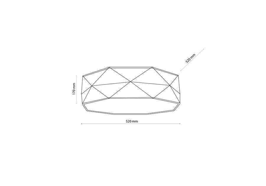 Zdjęcie: Lampa wisząca Kantoor 4 Pł 1565 white TK LIGHTING