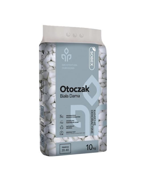 Zdjęcie: Otoczak Biała Dama 10 kg (20-40) SOBEX