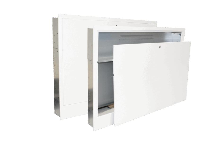 Zdjęcie: Szafka instalacyjna podtynkowa 03 (8 sekcji) 690x755-855x125-170 mm DURO SYSTEM