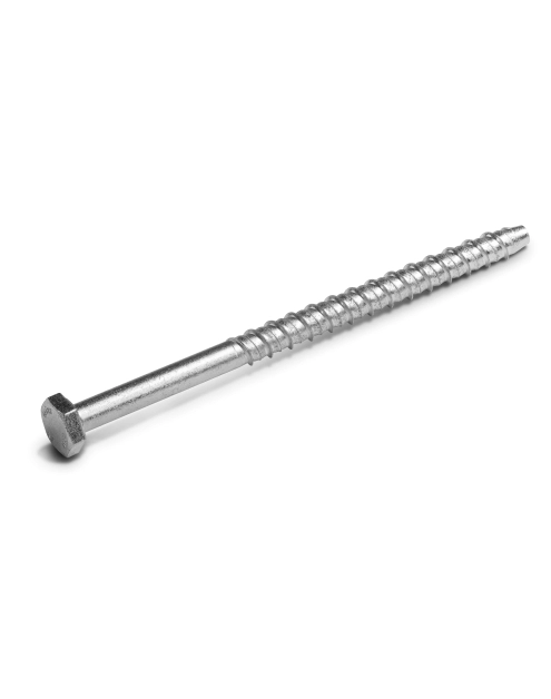 Zdjęcie: Wkręt do betonu ocynk galwaniczny z łbem heksagonalnym R-LX-H-ZP 8x90 mm 100 sztuk RAWLPLUG