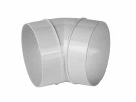 Kolano kanału okrągłego 45 stopni fi 100 AWENTA