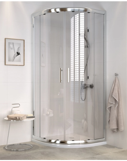 Zdjęcie: Kabina prysznicowa Nama 90x190 cm półokragła CERSANIT