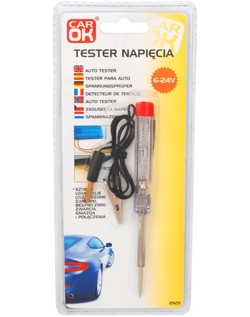 Zdjęcie: Tester napiecia 12-24 V PROFAST