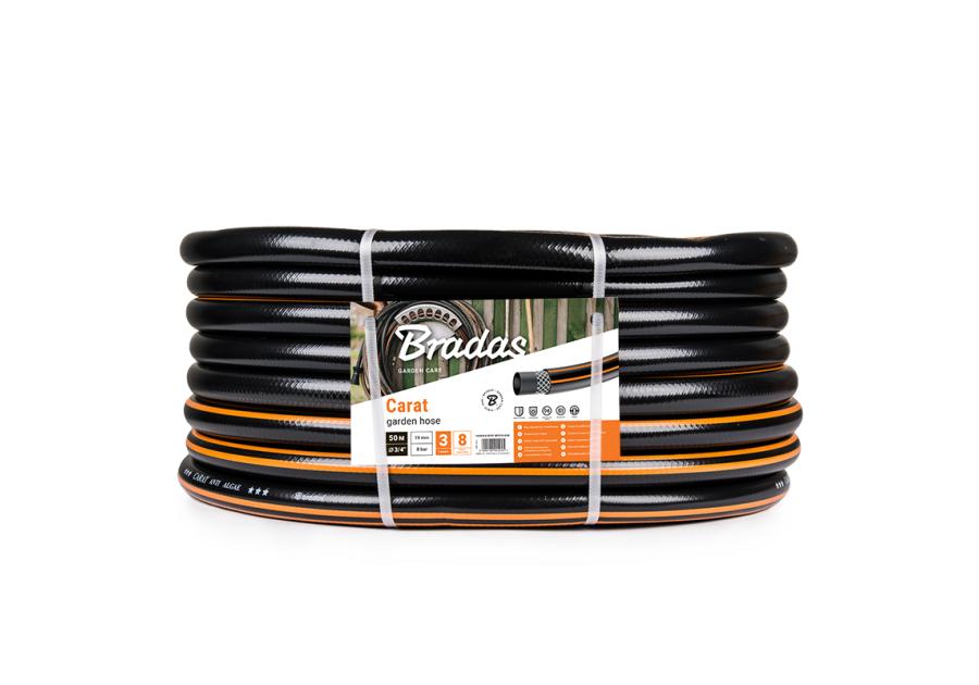 Zdjęcie: Wąż ogrodniczy Carat 3/4" - 50 m BRADAS